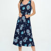Sleeveless And Soft Round-Neckline Long Dress
