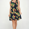 Plus Size BNS Print Missy Tank Dress