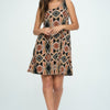 Print Short Tank Dress