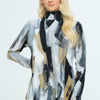 BNS Print Mock Turtle Neck Top