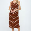 Short Sleeve And Soft Round-Neckline Long Dress