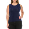 Plus Size Sleeveless Solid Tank Top