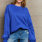 Full Size Round Neck Long Sleeve Sweatshirt