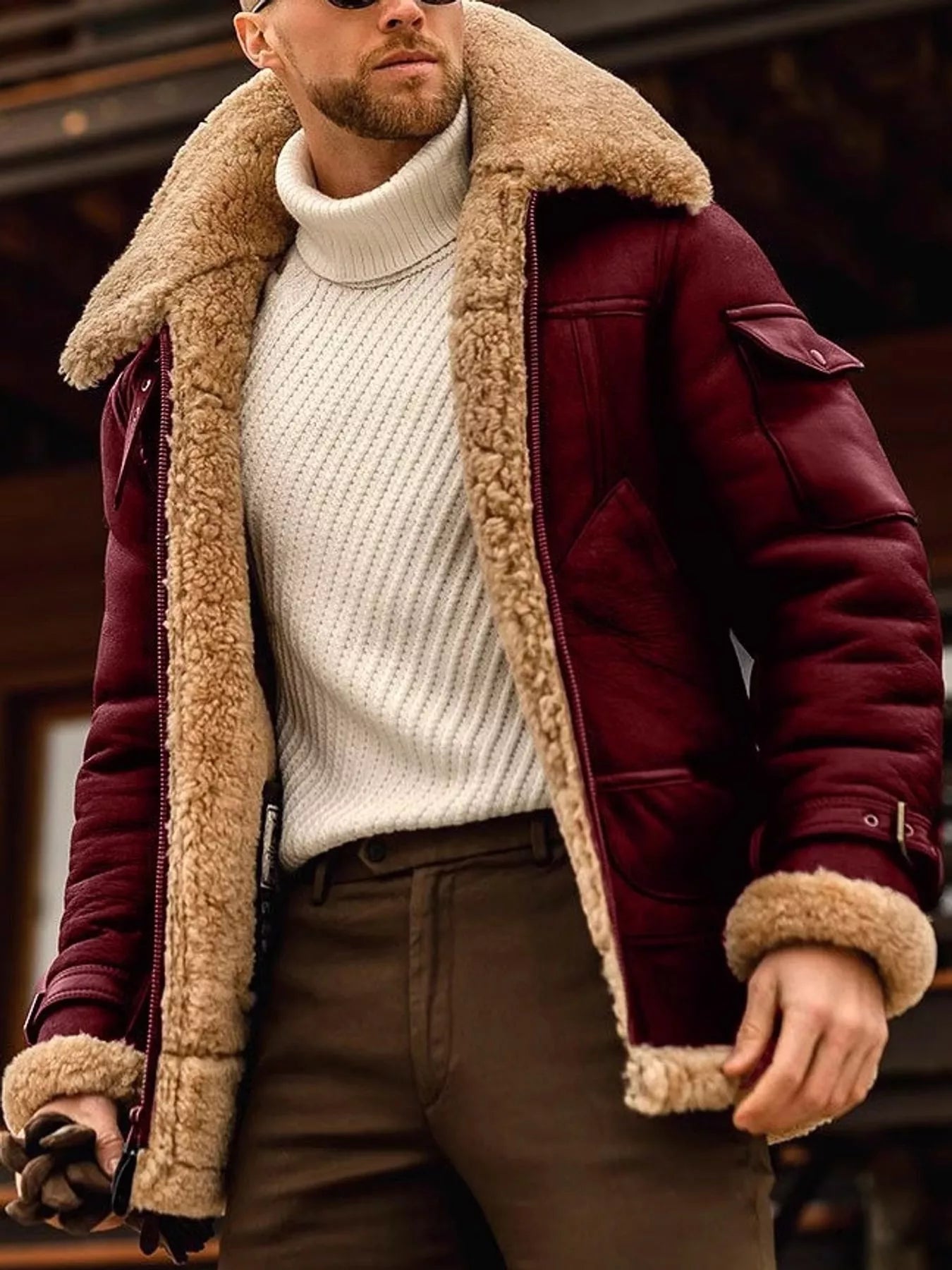 The Mercer Plush-Lined Zip Jacket