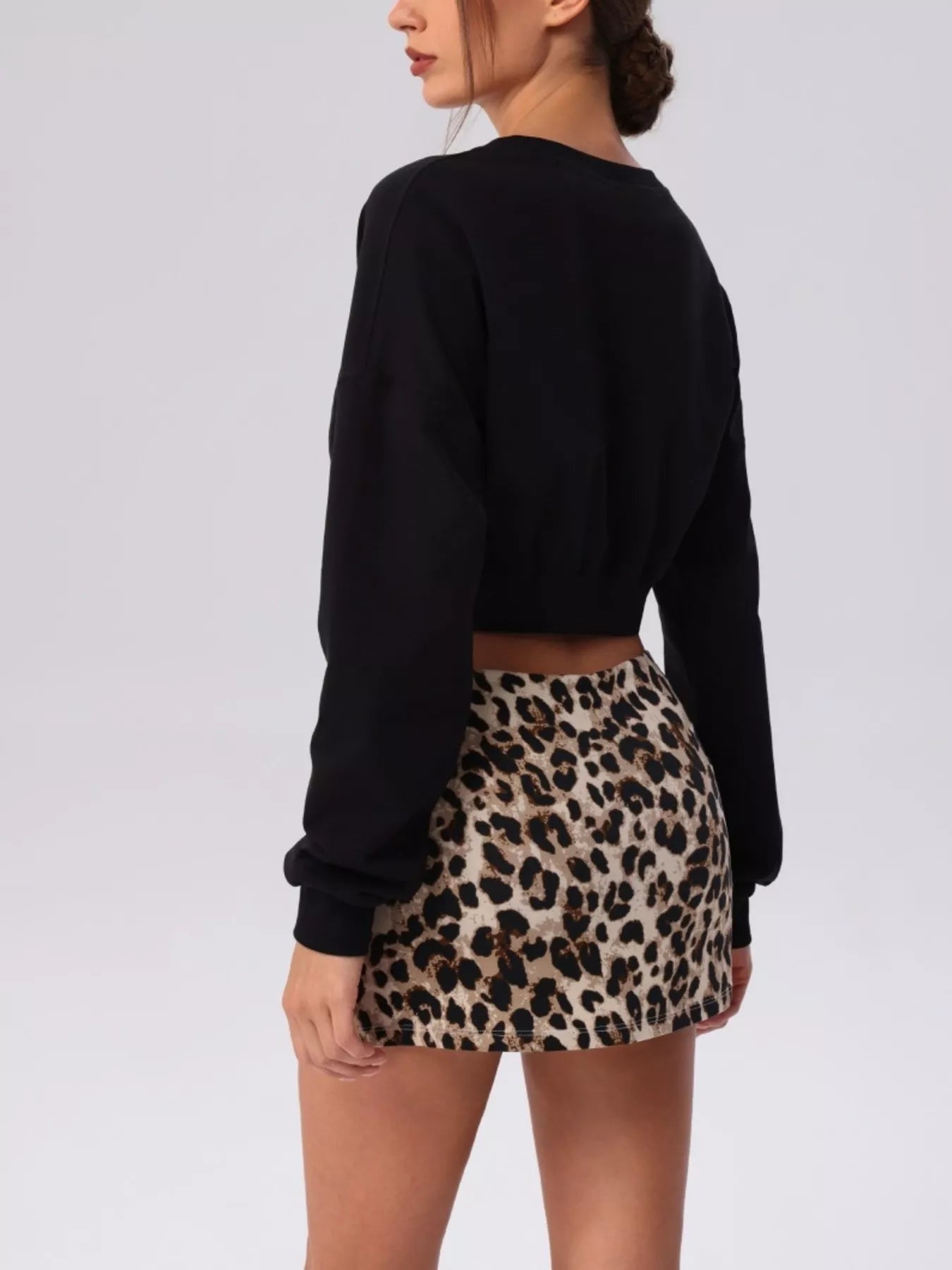 The Cleo Cropped Button Cardigan