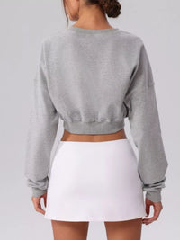 The Cleo Cropped Button Cardigan