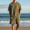 The Sullivan Waffle Knit Set
