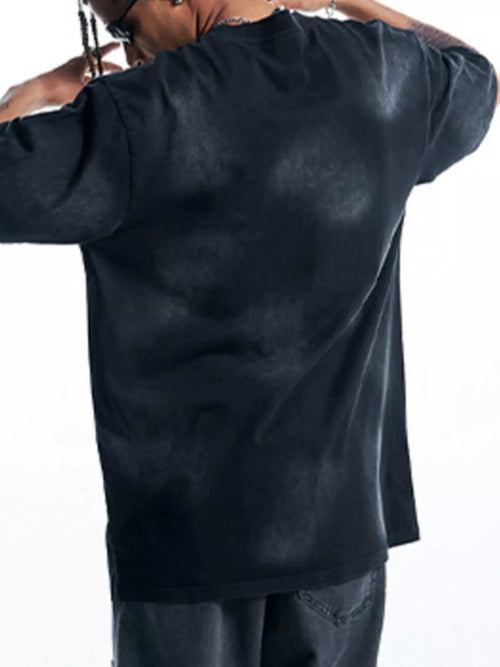 Men's Graphic Round Neck Half Sleeve T-Shirt