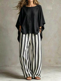 The Quinn Top & Pants Set – full look in extended sizing
