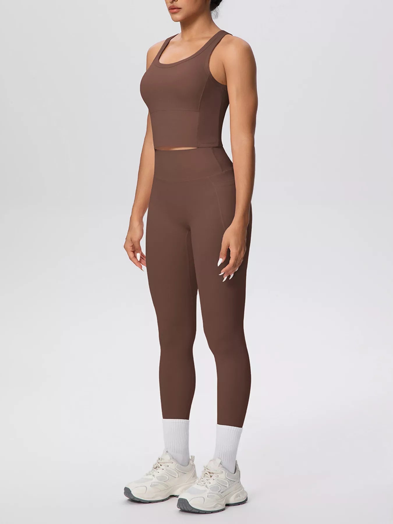 The Lucia Scoop Tank & Legging Set