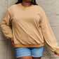 Full Size Round Neck Long Sleeve Sweatshirt