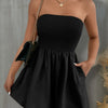 FAM-FAM Pocketed Tube Wide Leg Romper