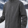 Men's Plus Size Zip Up Thermal Fleece Jacket