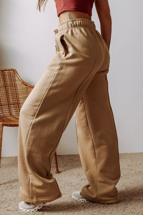 Wide Leg Drawstring Pants