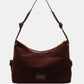 Suede Large Shoulder Bag