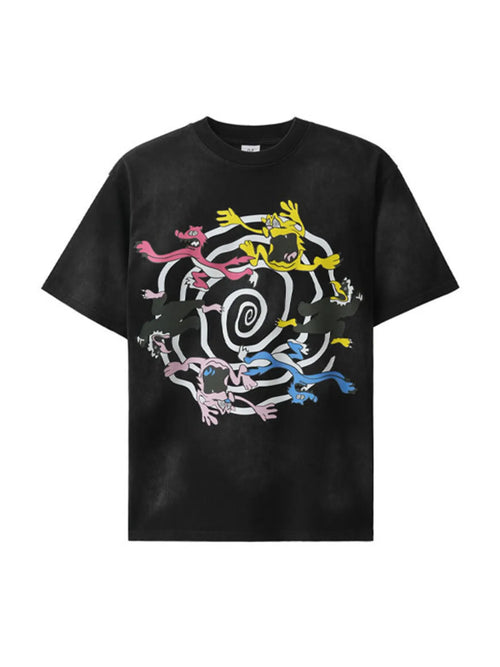 Men's Graphic Round Neck Half Sleeve T-Shirt