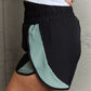 Ninexis Put In Work High Waistband Contrast Detail Active Shorts