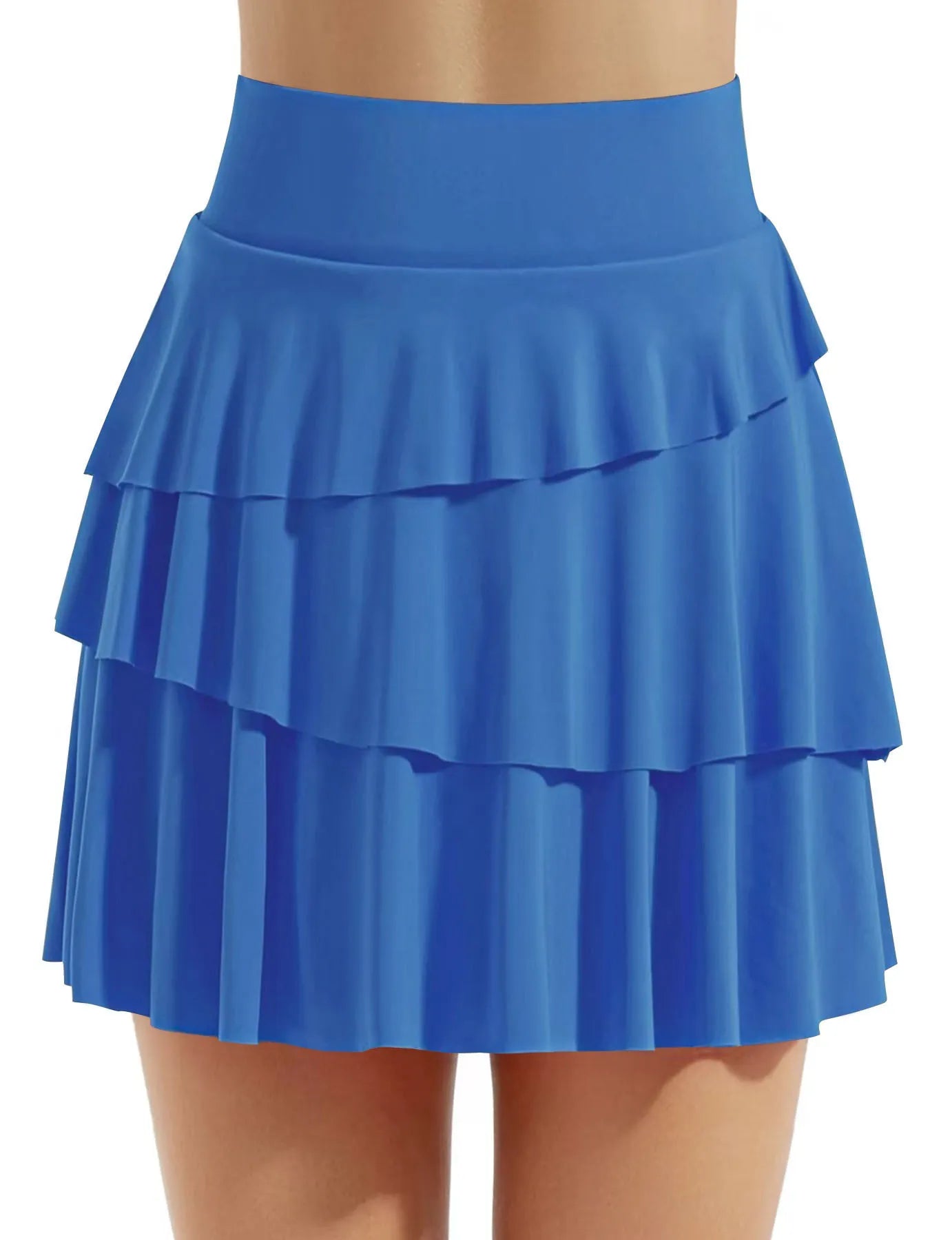 The Tia Tiered Ruffle Skort