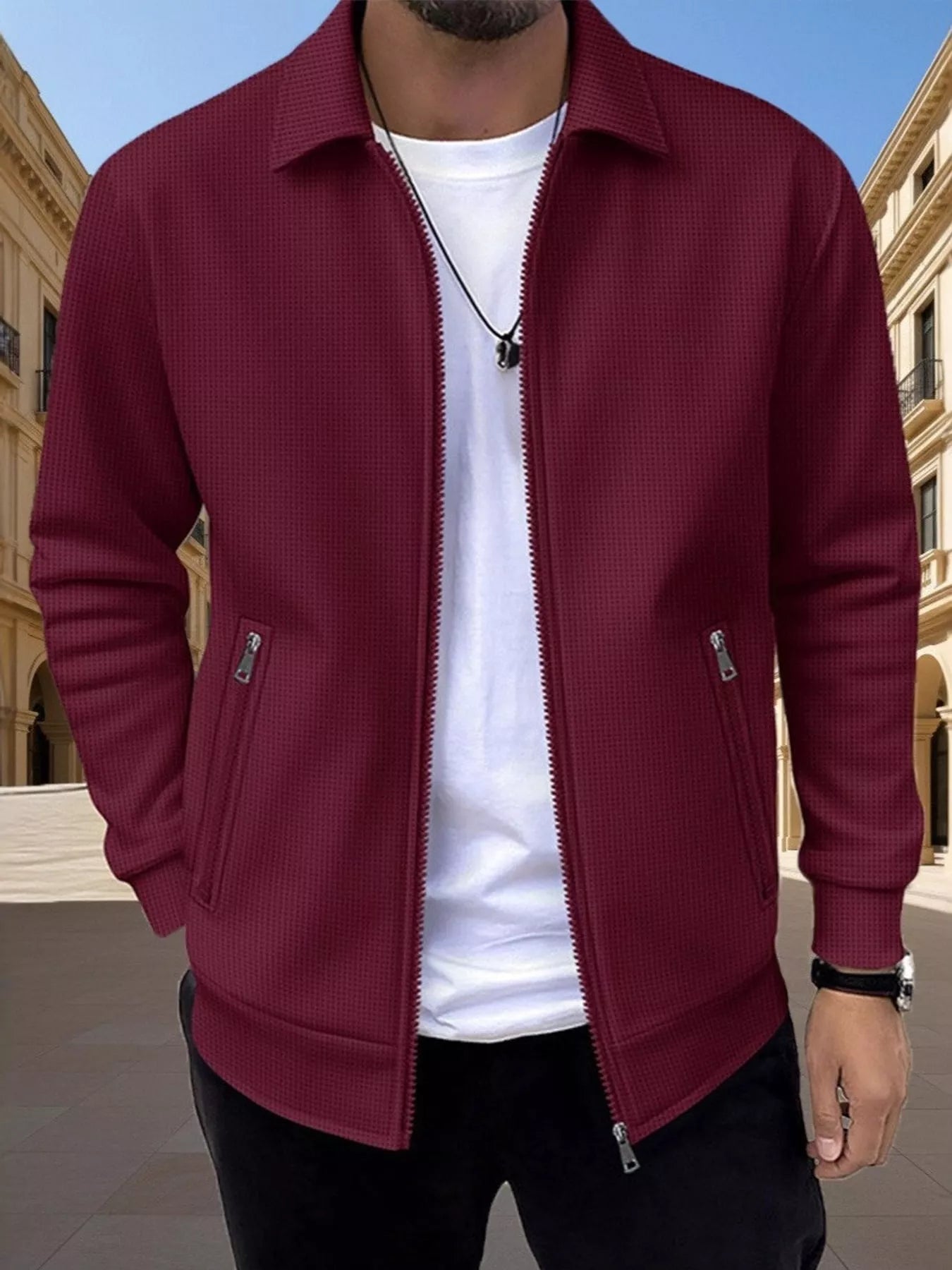 The Easton Lined Zip Jacket