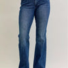 Judy Blue Full Size Mid Rise Bootcut Jeans with Welt Pockets Plus Size