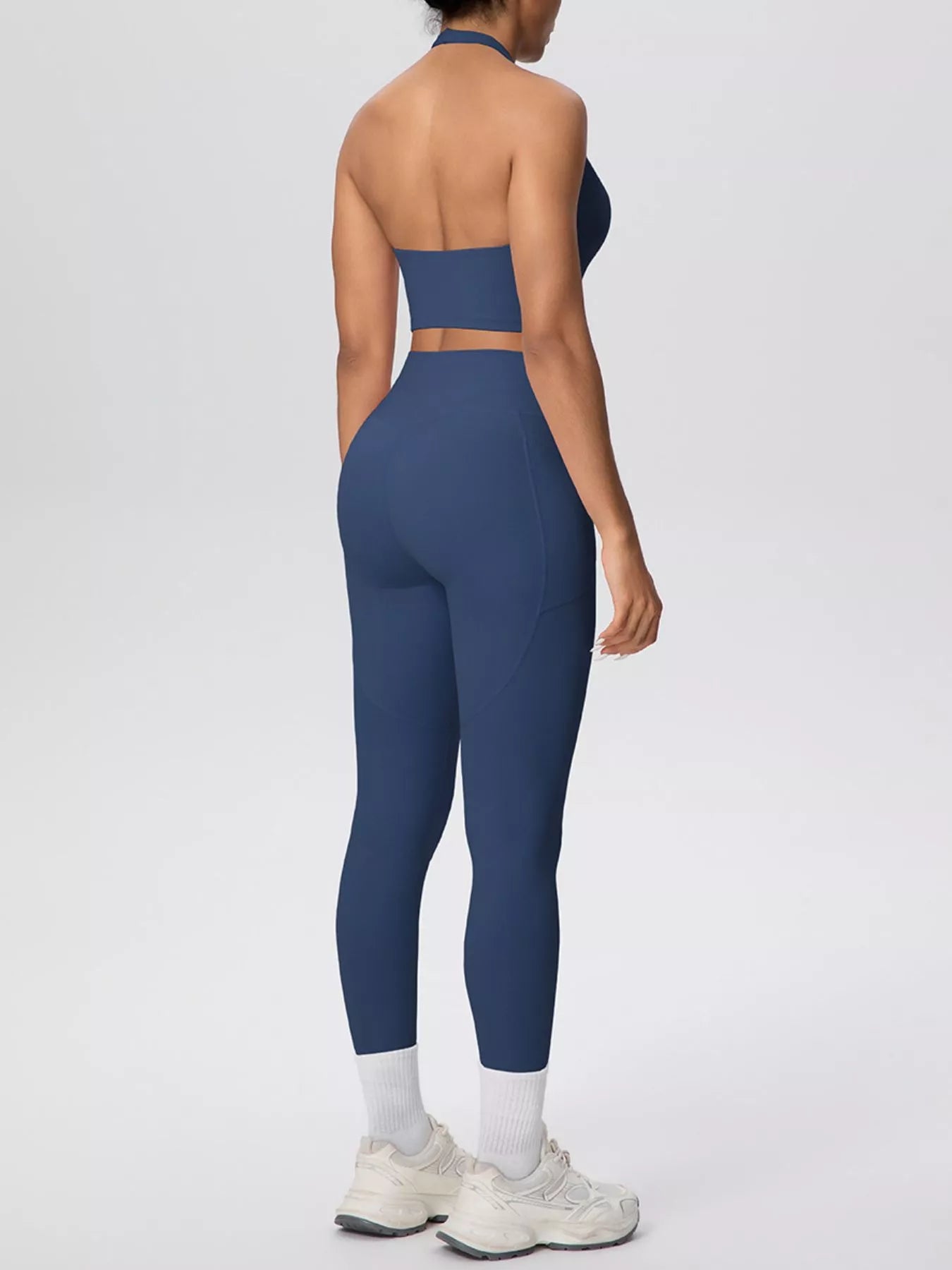 The Lucia Halter Crop Top & Legging Set