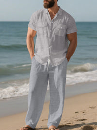 The Ashford Shirt & Pants Set – casual shirt and pants set, view 5