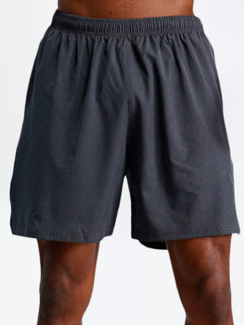 Men's Plus Size Elastic Waist Shorts