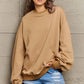 Full Size Round Neck Long Sleeve Sweatshirt