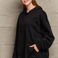 Full Size Long Sleeve Dropped Shoulder Hoodie