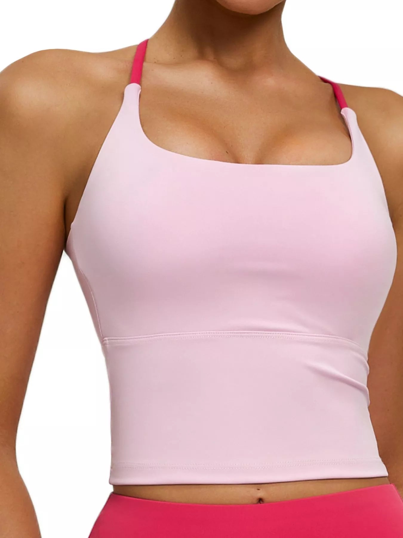 The Greta Criss-Cross Back Sports Bra