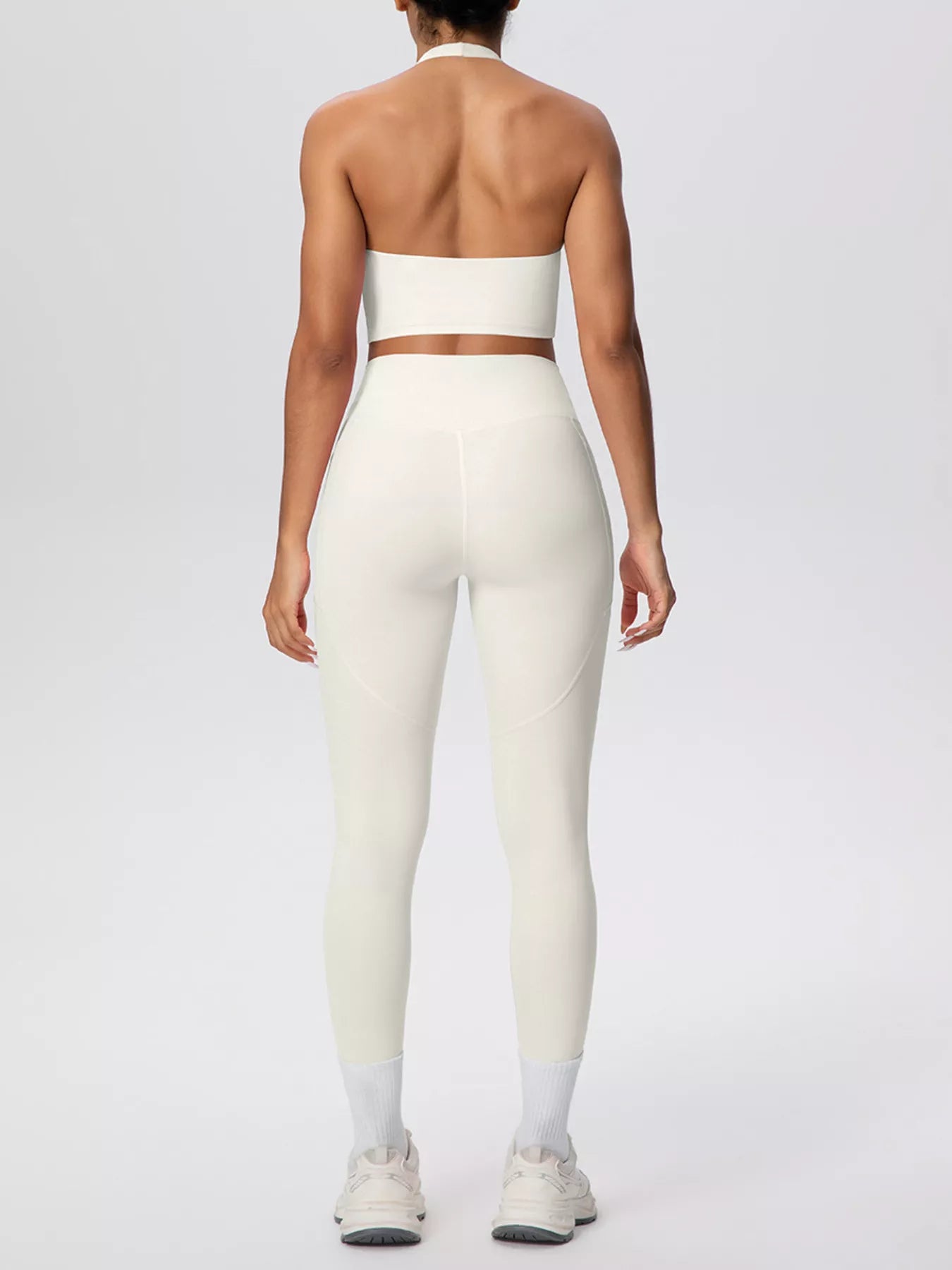 The Lucia Halter Crop Top & Legging Set