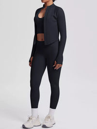 The Lucia Three-Piece Tank, Jacket & Legging Set