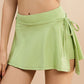 High Waist Active Skort with Pockets