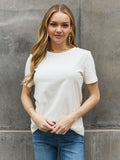 Full Size Round Neck Long Sleeve T-Shirt