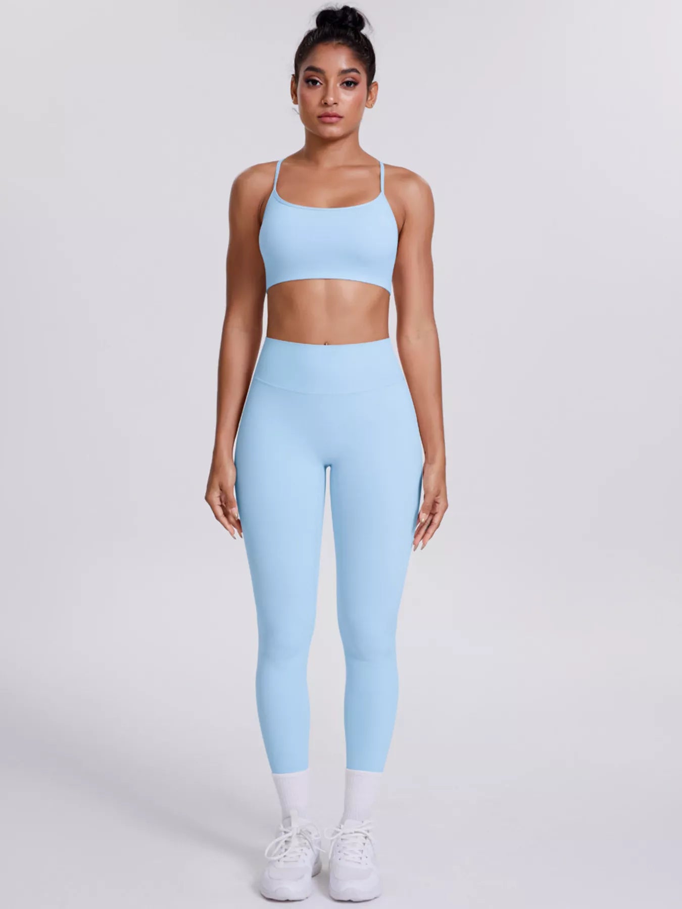 The Lucia Criss-Cross Cami & Legging Set