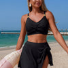 Twist Front Cami and Skort Swim Set