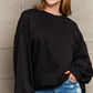 Full Size Round Neck Long Sleeve Sweatshirt