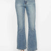Judy Blue Full Size Tummy Control Back Embroidered Pocketed Bootcut Jeans Plus Size