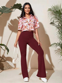 The Daria High-Waist Flare Pant