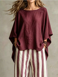 The Quinn Top & Pants Set – stretch waistband detail