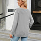 Round Neck Long Sleeve T-Shirt