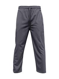 Men's long-sleeve button-up shirt and matching pants set