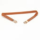 Zinc Alloy Buckle Elastic PU Belt