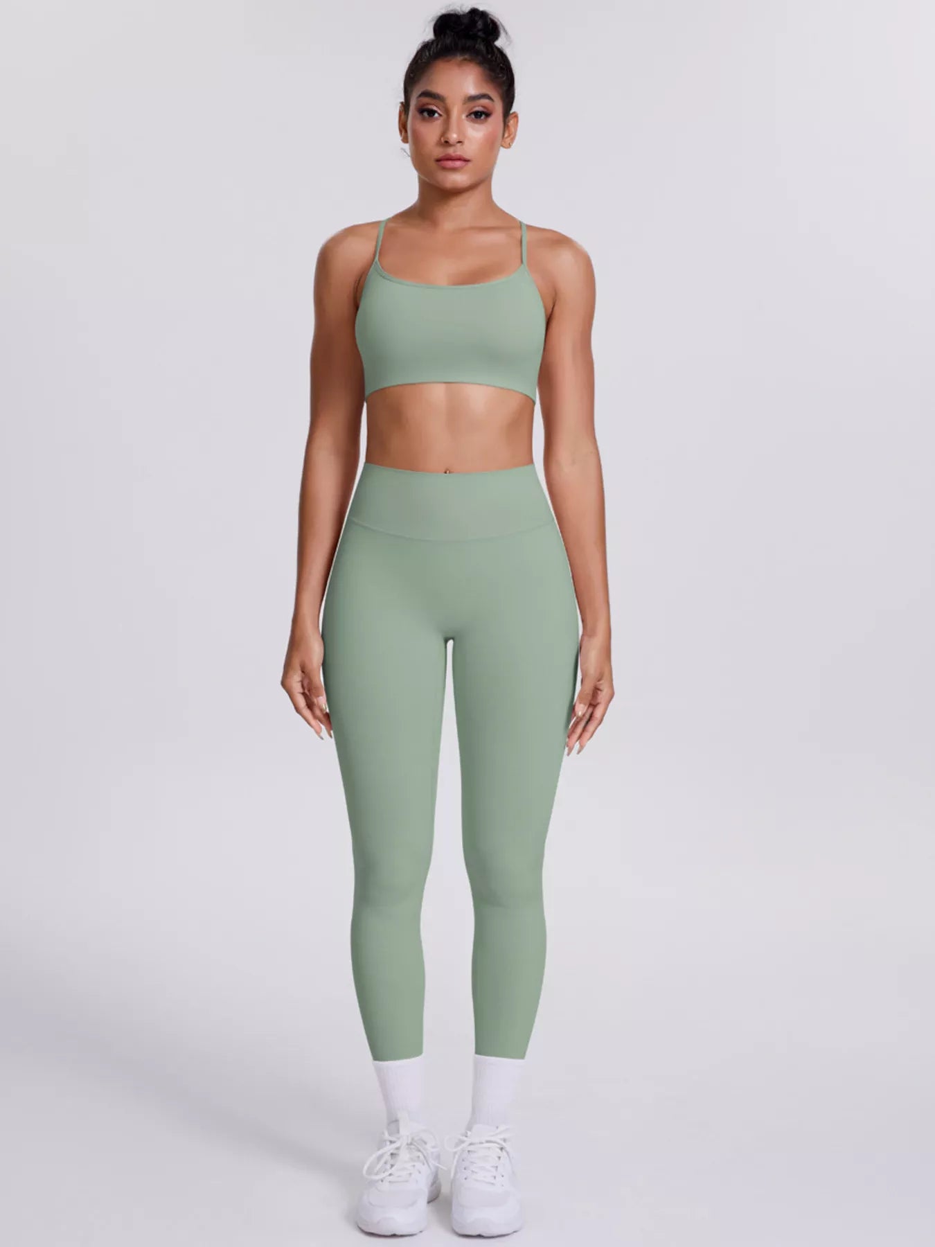 The Lucia Criss-Cross Cami & Legging Set