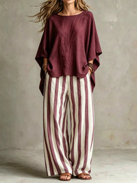 The Quinn Top & Pants Set – pocket detail on matching pants