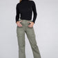 Everyday Wear Elastic-Waist Cargo Pants