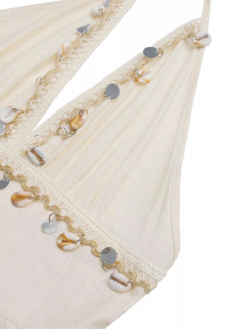 Halter Neck Tiered Dress