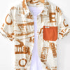 Men's Printed Short Sleeve Shirt