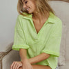 BiBi Mineral Washed Thermal Top