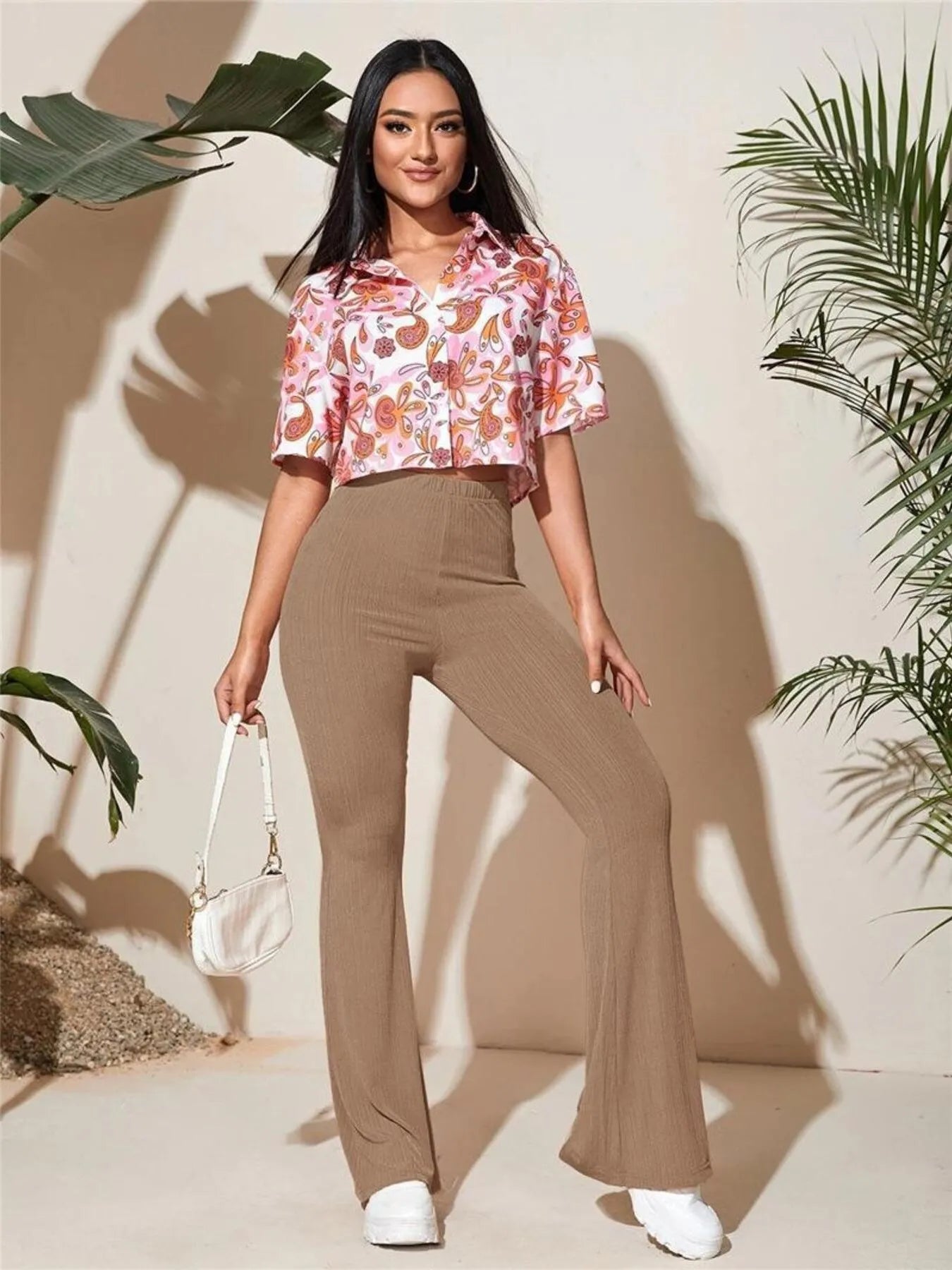 The Daria High-Waist Flare Pant
